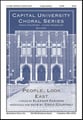 People, Look East SATB choral sheet music cover